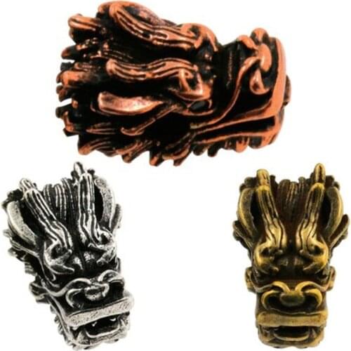 Fashion Dragon Head skull bead devil bead Micro Pave Bead CZ Bead Clear Cubic Zirconia Hand Chain Bracelet Charms