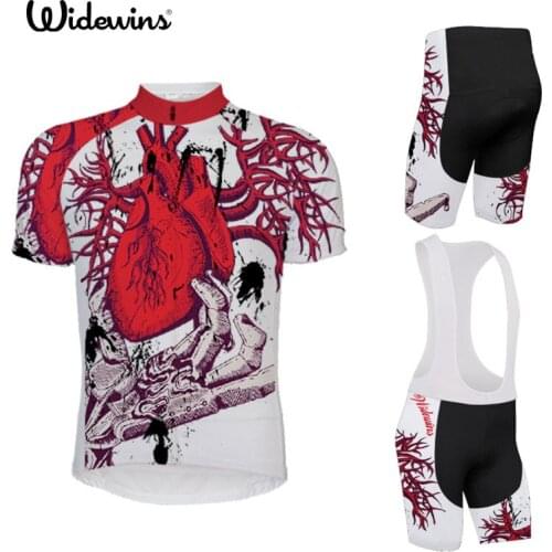 2017 New heart Cycling Jersey Shirts Ropa Ciclismo Cycle Clothes Bike Jersey Cycling Clothing Breathable Bicycle Sportswear 5421