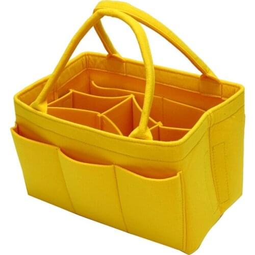 Baby Diaper Caddy Organizer Portable Holder Bag for Changing Table and Car Nursery Essentials Storage Bins