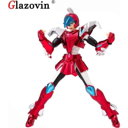 Glazovin Original Saint Seiya Myth Cloth Steel Saint Sky Sho Revival Collection Anime Model Action Figure Toys for Children