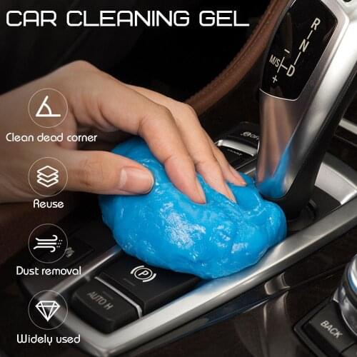 Super Auto Car Cleaning Pad Glue Powder Cleaner Magic Cleaner Dust Remover Gel Dropship Car Detailing Tools Cleaning Supplies