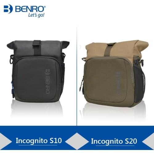 Benro INCOGNITO S10 S20 Camera Bag DSLR Video Photo Bags Soft Shoulder Bag Camera Case Free Shipping