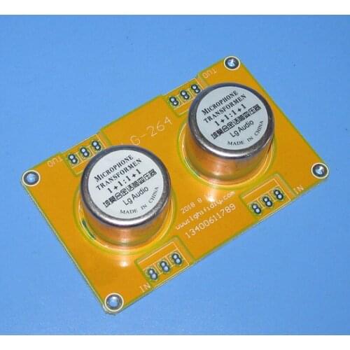 Sweden LUNDAH LL1527 transformer re-engraved version 1 + 1: 1 + 1 audio transformer, microphone input transformer