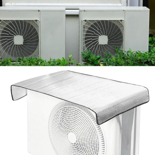 Outdoor Air Conditioner Cover Insulation Air Condition Protective Cover Anti-Dust Anti-Snow Waterproof Sunproof Protectors
