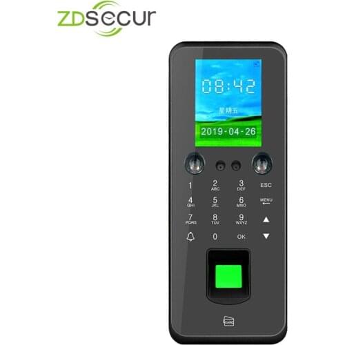 ZDF3 RFID, Facial and Fingerprint door enter access control machine for factory, office and shop