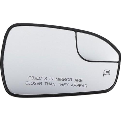 Power Heated Mirror Glass Fits with 2013-2020 Fusion Convex Side Mirror Glass For 2013-20 Fusion Left Right Side