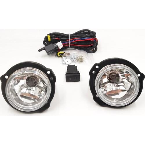 1 Pair Fog Lights Assembly 4000LM 55W 4300K H11 Halogen Fog Lights For Toyota Avanza 2012 2013 2014 2015 2016 2017 2018 2019