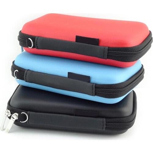 2.5inchStorage Box Organizer For Ear Cup Mobile Hard Disk Drive Storage Container Electronic Parts Storage 1PC Headphone Case