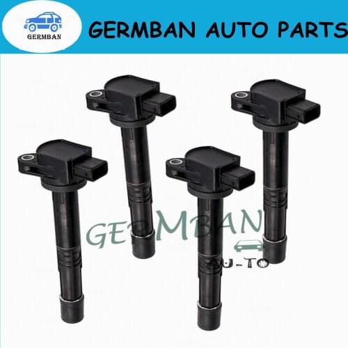 4PCS/LOT Ignition Coils for Honda Civic 099700-116 30520-RRA-007 Ignition Plug 2.0L 2006 2007 2008 2009 2010 2011