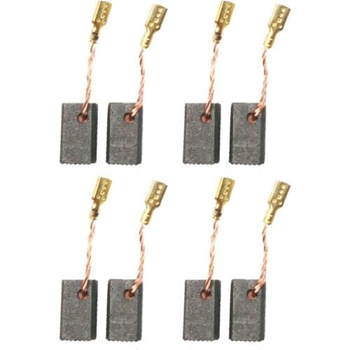 8pcs Carbon Brushes 6.5×8×14mm For Bosch Angle Grinder GWS 7-100 7-125 GWS7-100T GWS7-100TE GWS7-125T GWS7-125TE