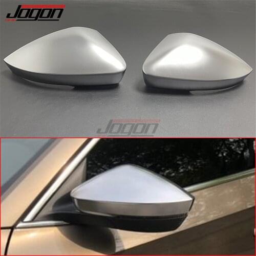 For Skoda Superb MK3 III B8 2016 2017 2018 2019 Car Side Rear View Mirror Cover Trim Caps Shell Replacement ABS Chrome