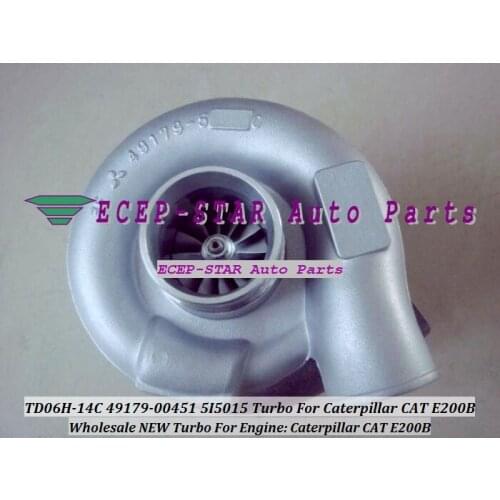 Free Ship TD06H-14C 49179-00451 49179-00450 49179 00451 Turbo Turbocharger For Caterpillar CAT E200B Excavator 92- S6KT Gaskets