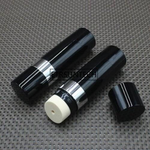 30g black Plastic Cosmetic bottle Makeup Foundation Face Powder Blusher Cream Contianer F1813