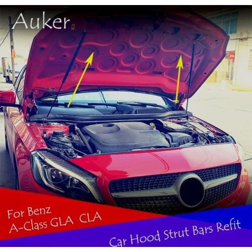 For Mercedes Benz A Class CLA GLA 2014-2021 Car-styling Refit Bonnet Hood Gas Shock Lift Strut Bar Accessories