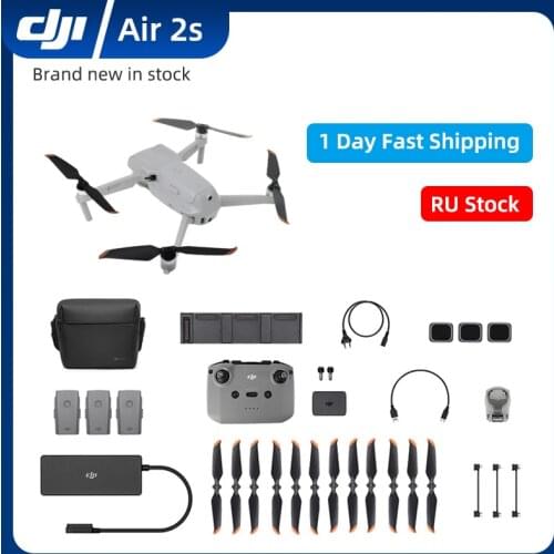 DJI Air 2S drone /DJI Air 2S fly more combo drone 1-inch CMOS large 2.4μm pixels 12km 5.4K Video Original New In stock