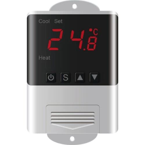 DTC1200 AC 110V 220V Digital Thermostat Temperature Controller NTC Sensor Heating Cooling for Aquarium DTC-1200