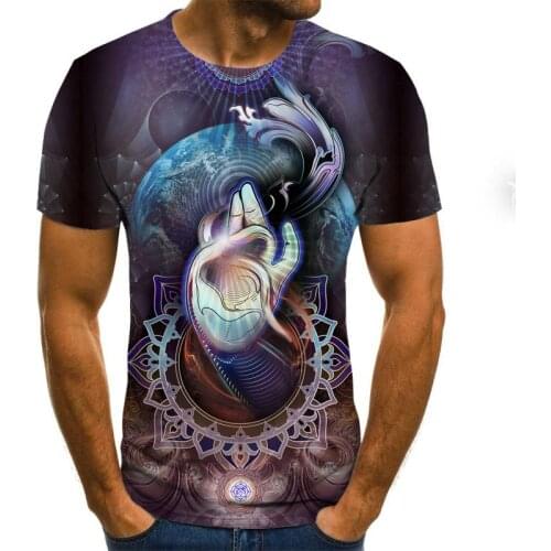 Summer fashion 3d print short sleeve men and women t-shirt casual hip hop clothes summer top