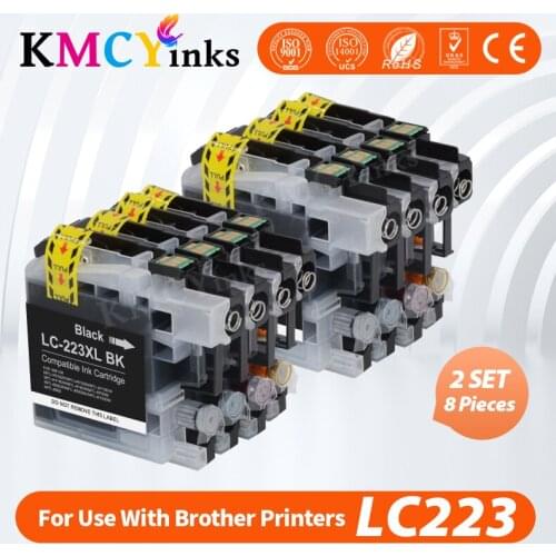 KMCYinks LC 223 XL Replacement for Brother LC223 LC 223 LC223 Ink Cartridge for DCP-J4120DW MFC-J4420DW J4620DW 4625DW 5320DW