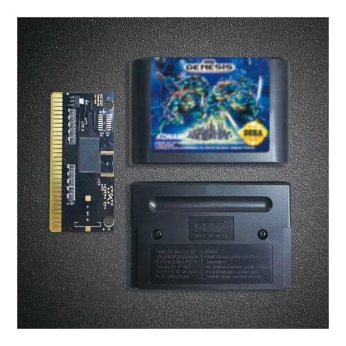 Turtles The Hyper Stone Heist - 16 Bit MD Game Card for Sega Megadrive Genesis Video Game Console Cartridge