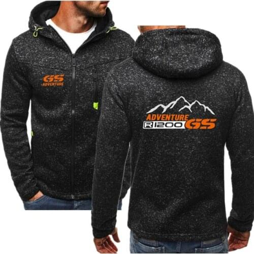 2020 Brand top ADVENTURE GS R1200 motorcycles Team Men Hoodies Casual men Zipper Sweatshirt Hoody hooded tracksuit