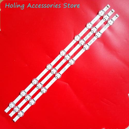 100%New Original 3 Pieces/lot 8LED 660mm LED backlight strip for 32" Inch V17 32 ART3 2855
