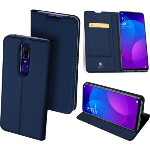 Original Dux Ducis Pu Leather Case For Oppo F11 Cases Luxury Ultra Thin Flip Wallet Cover For Oppo F11 Phone Cases Housing Bags