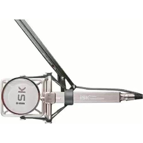 Isk T3000 professional condenser microphone with gold plated large vibration sound head