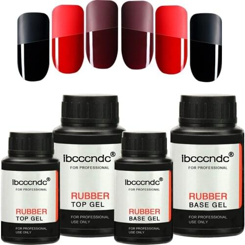 14ml Rubber Base Top Coat For Gel Polish Semi-Permanent Acid-Free Primer For Nails Uv Base For Gel Varnish Hybrid