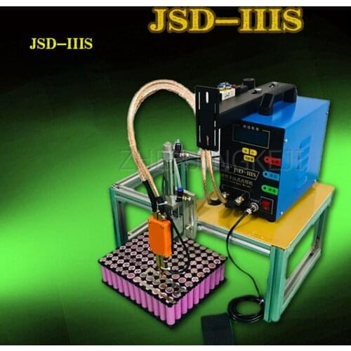 220V110V Small Spot Welding lithium Battery Pneumatic Soldering Welder Large Battery Electric Car Semi-automatic Welding Machine