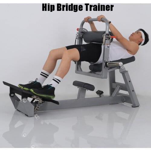 Home Hip bridge trainer Gym Personal Machine Commercial Hip Push Buttock Hard Pull Back Core Strength Burst Fitness Equipment