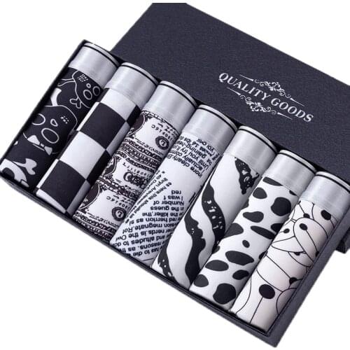 7Pcs/Set Mens Panties Cartoons Male Underpants Fashion Modal boy Boxers Teenager Panties Comfortable Mens Sexy Underears Hot