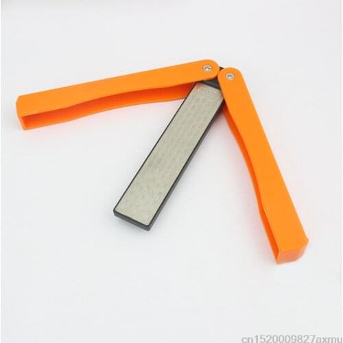 20PCS Folding Pocket Sharpener Diamond Knife Sharpening Stone Whetstone Kitchen Repair Tools Knife Sharp Grinding Stone ForCamp