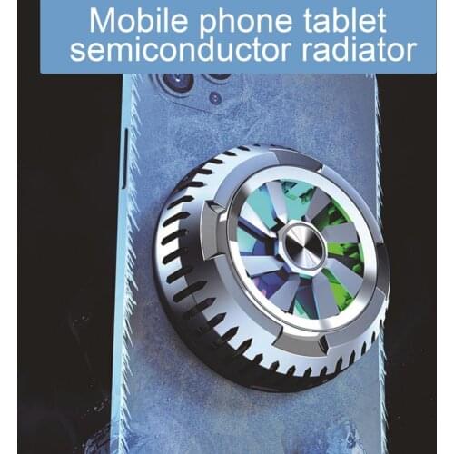 2021 Gaming Cooler Phone Gamepad Cooling Fan USB Mute Operation Adjustable Magnetic Phone Cooler Game Accessories
