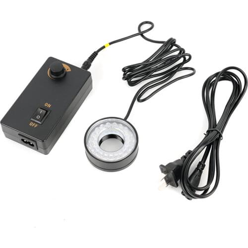 Microscope Accessories Illuminator 40pcs LED Lights Lamp For Industry Stereo Microscope Lens HDMI USB Camera Magnifier 110V-240V