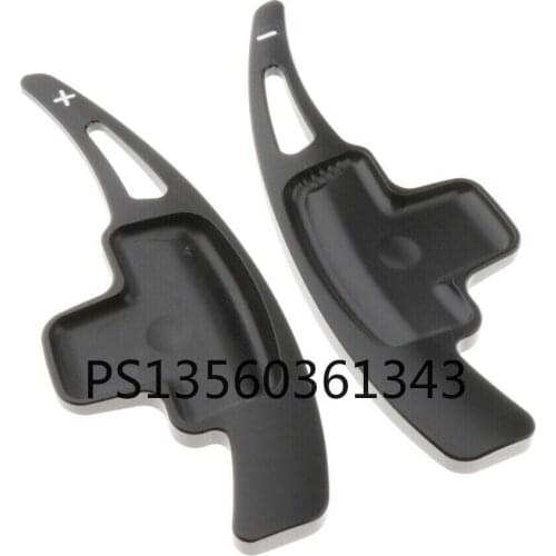 Aluminum Black Paddle Shift Extensions for Benz SteeringWheel Gear Shifters