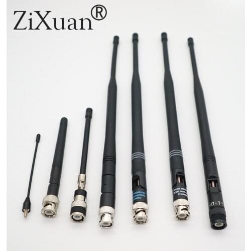 Wireless Beltpack Antenna and BNC Bayonet and TNC Screw Antenna For UHF Microphone
