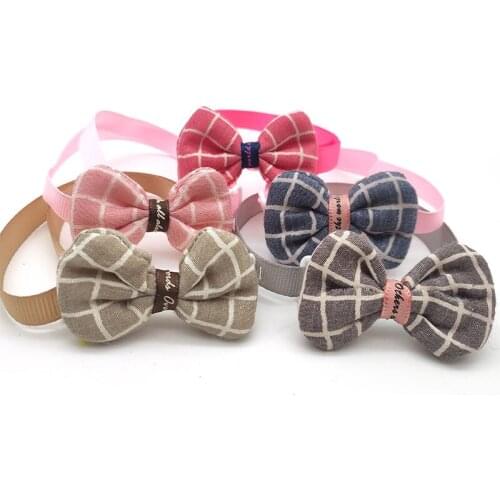 50/100 Pcs Pets Dog Accessories for Small Dogs Bow Tie Necktie Cute Dogs Grooming Collar Bowties Pet Supplies Dog Bows Product