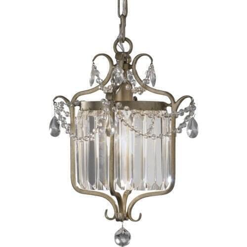 American style country ceiling chandelier crystal lamp simple balcony corridor restaurant classic French retro crystal lamp