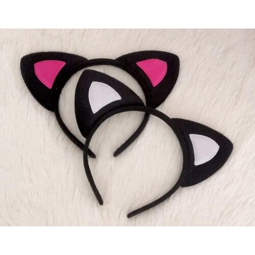 Beautiful Masquerade Halloween Cat Animal Ears Cosplay Props Anime Party Costume Headwear Headband Anime
