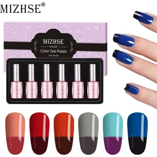 Гель-лаки Хамелеоны для ногтей MIZHSE China At AliExpress