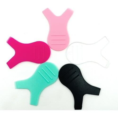 NATUHANA 10 Pcs/Pack Lash Lift Brush Eyelash Extension Supplies Graft Perm Mini Y Shape Comb Eyelash Brush for Lash Extension To