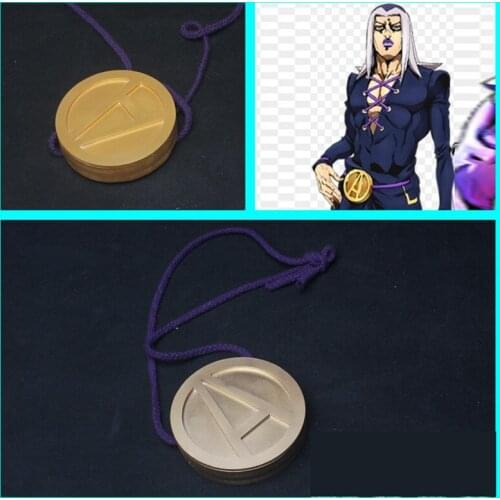 JoJos Bizarre Adventure Cosplay Leone Abbacchio Waist Decorations JoJo no Kimyou na Bouken Ougon no Kaze Waistband Cosplay Prop