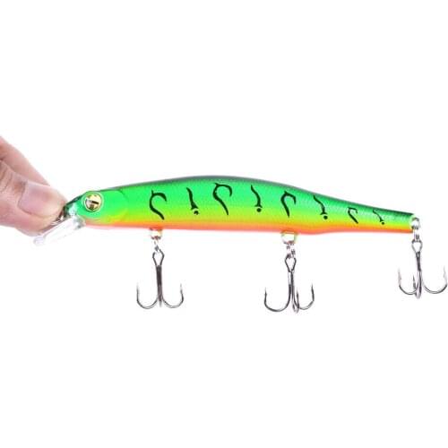 New 1pcs Fishing Wobbler 17.5g/110mm Minnow Pike Bass Fishing Lures peche isca artificial hard bait Sinking Wobblers