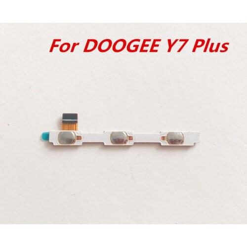 New For DOOGEE Y7 Plus 6.18inch Smart Phone Flex Cable FPC Power Volume Turn on off Side Button Button FPC Accessories