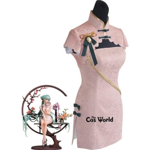 Vocaloid Miku Chinoiserie Cheongsam Dress Outfit Anime Customize Cosplay Costumes
