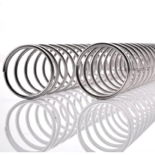 Prime Line Products Spring Compressio Springs 1.6x25x200mm Stainless Steel Springs Tension Wire Diameter
