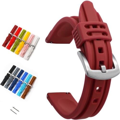 22mm Quick Release watch band For Ticwatch Pro 3 LTE Wristband Sports Watchband Bracelet TPE Strap For Tic Watch Pro 3 Belt