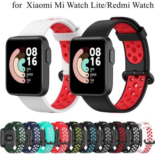 For Xiaomi Mi Watch Lite Strap Silicone Quick Release Band Sport Bracelet Watchband For Redmi Watch Smart Watch Strap Correa