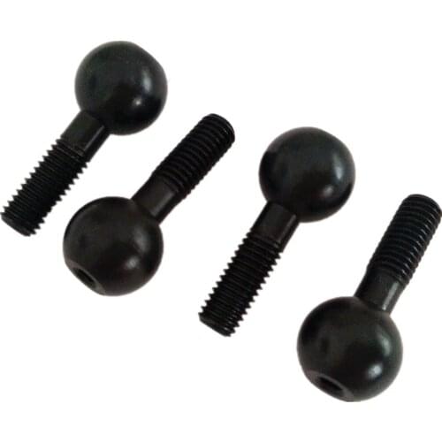 4pcs Hard Steel Pivot Balls For Traxxas 1/10 E-REVO E-REVO 2.0 SUMMIT T-Maxx Slayer Pro4x4 4933 4933X