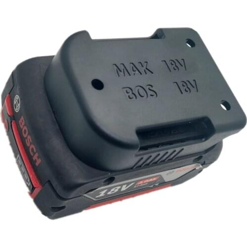 2 PCS Electric Tools Storage Fixed Bracket Installation Base Display Rack For Makita Bosch DeWalt Milwaukee lithium battery